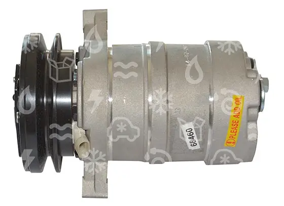 kompresor JOHN DEERE, řemenice 125 mm, 12V, OEM ER191178